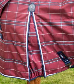 Premier Equine Domus 200g Stable Rug Burgundy -Equestrian Supplies Shop Domus 200 Stable Rug Burgundy 4