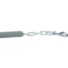 KM Elite Stall Chain In Grey 2 KM Elite Stall Chain In Grey -Equestrian Supplies Shop EQUINE KMElite StallChain Grey