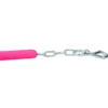 KM Elite Stall Chain In Raspberry -Equestrian Supplies Shop EQUINE KMElite StallChain Raspberry