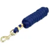 KM Elite 10ft Lead Rope In Navy Blue 2 KM Elite 10ft Lead Rope In Navy Blue -Equestrian Supplies Shop EQUINE KMElite U 10ftLeadRope NavyBlue