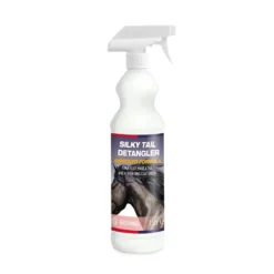 KM Elite Silky Tail Detangler In White