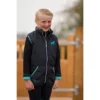 Mark Todd Kids Quilted Gilet In Navy/Aqua 1 Mark Todd Kids Quilted Gilet In Navy/Aqua -Equestrian Supplies Shop EQUINE MarkTodd K QuiltedGilet NavyAqua