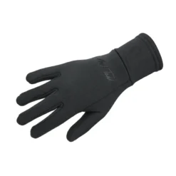 Mark Todd Winter Grip Kids Fleece Gloves In Black