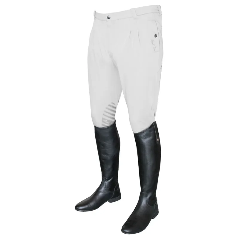 Mark Todd Coolmax Grip Mens Breeches In White 3 Mark Todd Coolmax Grip Mens Breeches In White