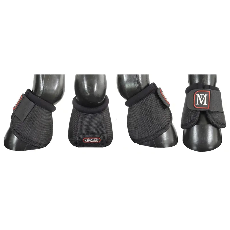 Mark Todd Competition Over Reach Boots In Black 3 Mark Todd Competition Over Reach Boots In Black