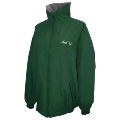Mark Todd Fleece Lined Blouson Jacket In Hunter Green
