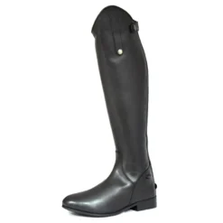 Mark Todd Long Leather Short/Standard Field Boots In Black