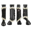 Mark Todd Pro Carbon Fleece Lined Brushing Boots In Black 2 Mark Todd Pro Carbon Fleece Lined Brushing Boots In Black -Equestrian Supplies Shop EQUINE MarkTodd U ProCarbonFleeceLinedBrushingBoots Black