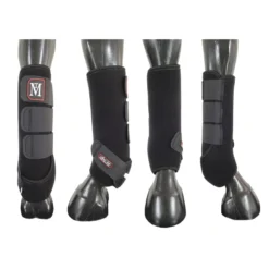 Mark Todd Protective Boots In Black