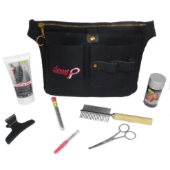 Smart Grooming Plaiting Apron Set In Black