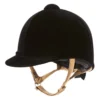 Charles Owen Fian Velvet Riding Hat Black