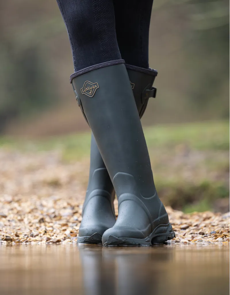 LeMieux Stride Wellington Boot Oak - Old Style 4 LeMieux Stride Wellington Boot Oak - Old Style - Image 2