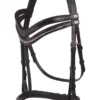 GFS Simplicity Bridle W/Rubber Reins - Black -Equestrian Supplies Shop GFS Simplicity Bridle with Rubber Grip Reins 2