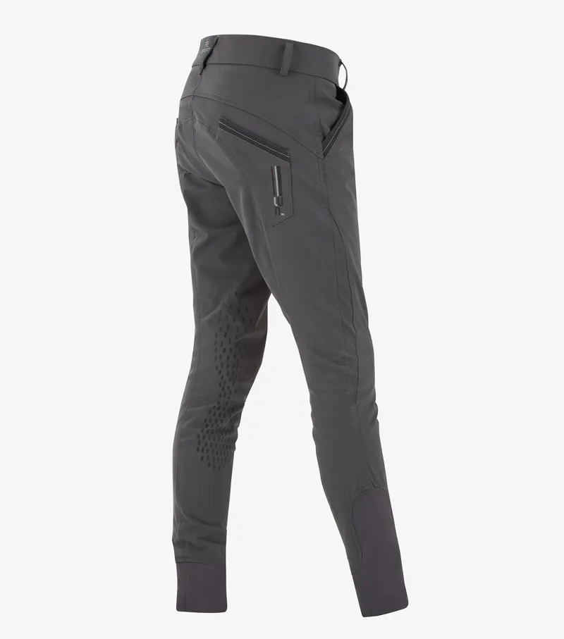Premier Equine Gando Boys Gel Knee Riding Breeches Grey 3 Premier Equine Gando Boys Gel Knee Riding Breeches Grey