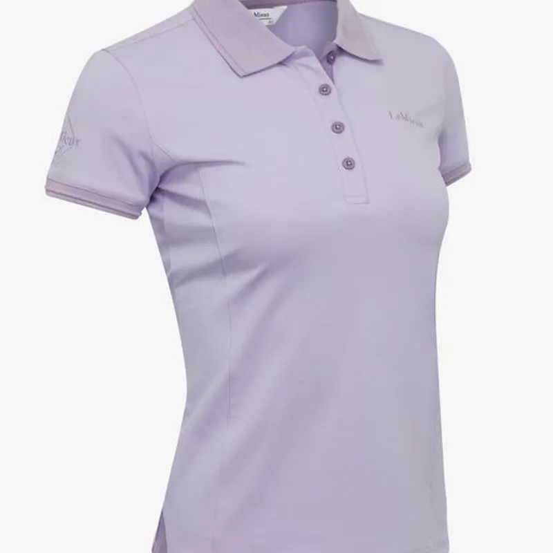 LeMieux Polo Shirt Wisteria 5 LeMieux Polo Shirt Wisteria - Image 3