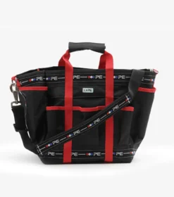 Premier Equine Grooming Kit Bag Black/Red