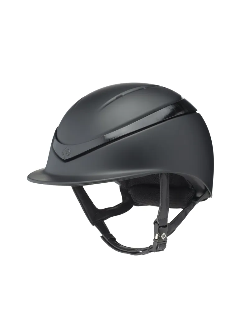 Charles Owen Halo Hat With MIPS - Black Matt / Black Gloss 3 Charles Owen Halo Hat With MIPS - Black Matt / Black Gloss