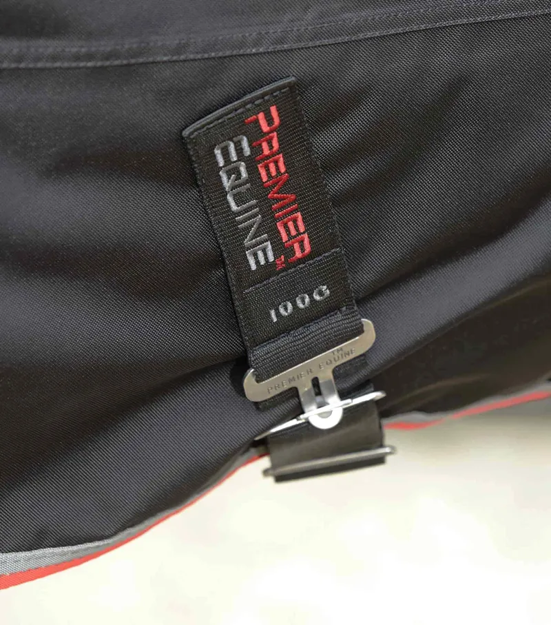 Premier Equine Horse Walker 100g Rug Black 7 Premier Equine Horse Walker 100g Rug Black - Image 5