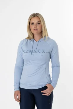 LeMieux Luxe Hoodie Mist -Equestrian Supplies Shop IT02925 studio luxehoodie mist 1