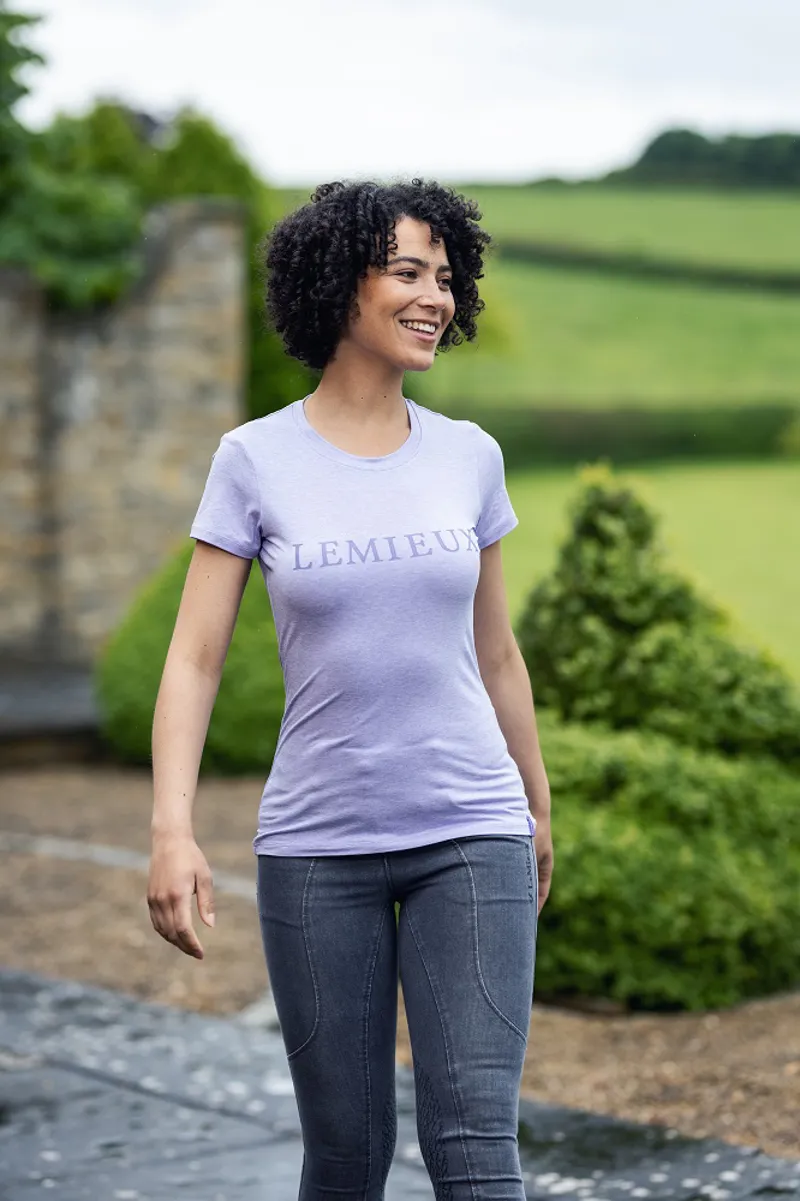 LeMieux Classic 'Love LeMieux' T-Shirt Wisteria 7 LeMieux Classic 'Love LeMieux' T-Shirt Wisteria - Image 5