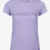 LeMieux Classic 'Love LeMieux' T-Shirt Wisteria 1 LeMieux Classic 'Love LeMieux' T-Shirt Wisteria -Equestrian Supplies Shop IT02951 product classictshirt wisteria 1