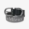 LeMieux Elasticated Belt Dark Grey -Equestrian Supplies Shop IT02971 product elasticatedbelt darkgrey 1