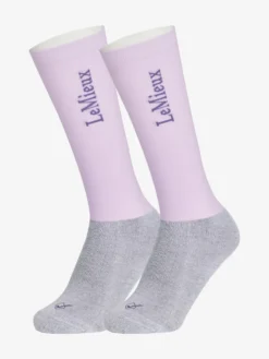 LeMieux Competition Socks 2 Pack Wisteria