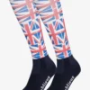 LeMieux Footsie Socks Union Jacks 2 LeMieux Footsie Socks Union Jacks -Equestrian Supplies Shop IT02982 product footsiesocks unionjack 1
