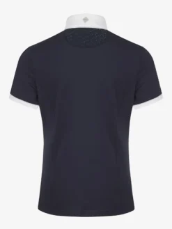 LeMieux Young Rider Belle Show Shirt Navy -Equestrian Supplies Shop IT03015 product YRbelleshowshirt navy 3