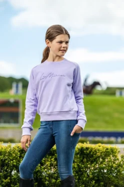 LeMieux Young Rider Annabelle Bregging Indigo -Equestrian Supplies Shop IT03025 lifestyle YRannabelledenimbregging Indigo 3