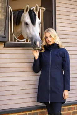 LeMieux Maisie Lightweight Riding Jacket Navy 16 LeMieux Maisie Lightweight Riding Jacket Navy -Equestrian Supplies Shop IT03121 lifestyle maisiejacket navy 5
