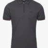 LeMieux Mens Elite Zip Polo Shirt Charcoal -Equestrian Supplies Shop IT03168 product menselitezippolo charcoal 1