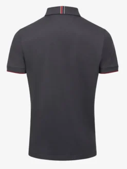 LeMieux Mens Elite Zip Polo Shirt Charcoal 12 LeMieux Mens Elite Zip Polo Shirt Charcoal -Equestrian Supplies Shop IT03168 product menselitezippolo charcoal 4