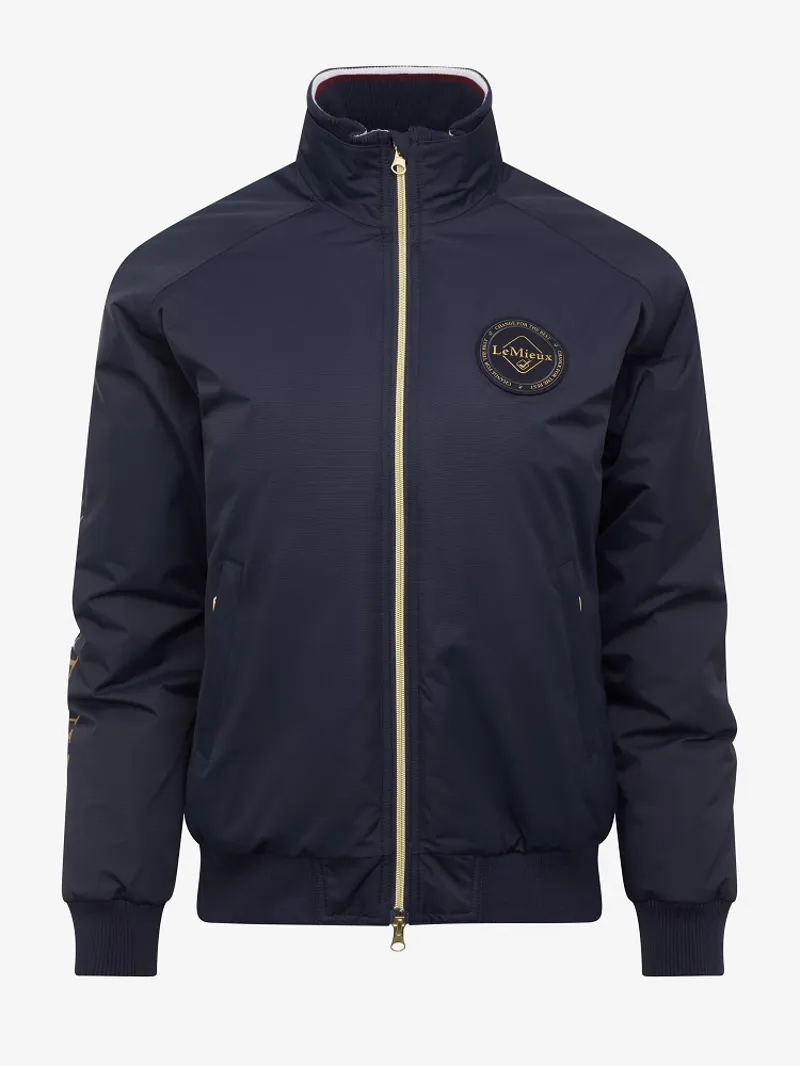 LeMieux Ladies Elite Crew Jacket Navy 3 LeMieux Ladies Elite Crew Jacket Navy