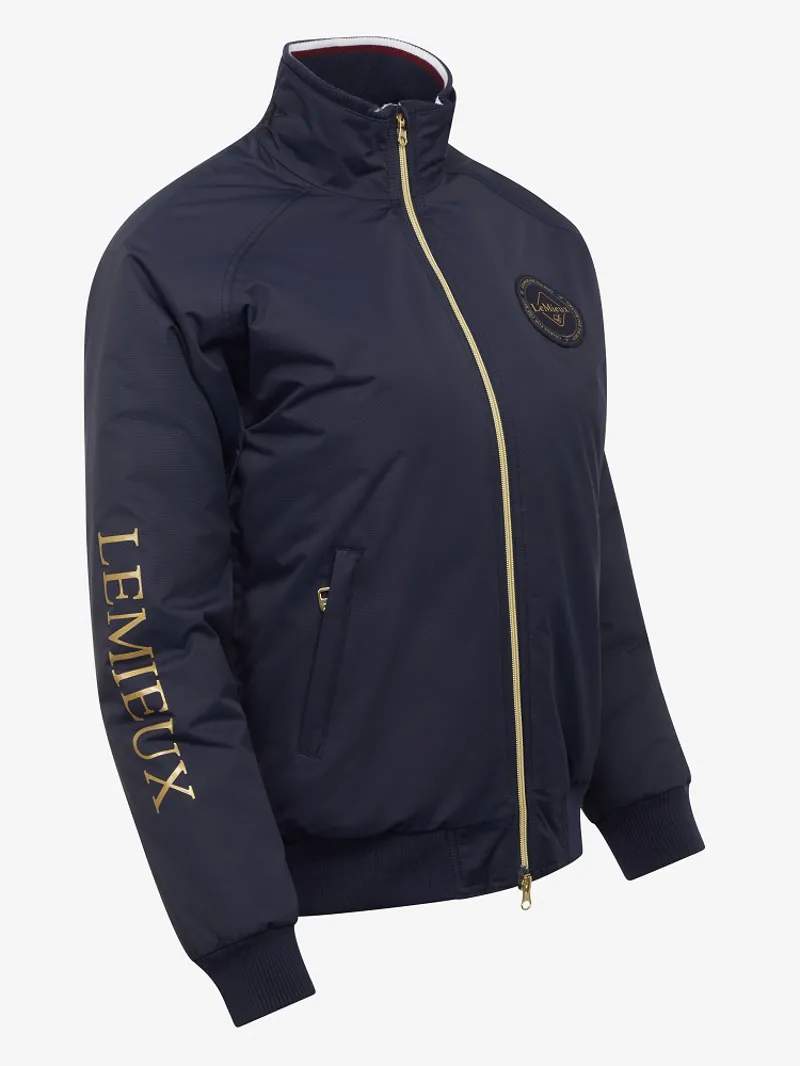 LeMieux Ladies Elite Crew Jacket Navy 6 LeMieux Ladies Elite Crew Jacket Navy - Image 4