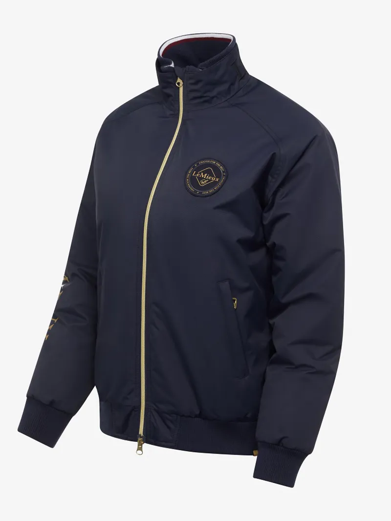 LeMieux Ladies Elite Crew Jacket Navy 7 LeMieux Ladies Elite Crew Jacket Navy - Image 5
