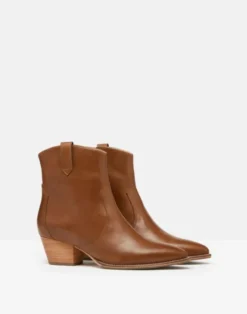 Joules Mayfair Leather Chelsea Boot Tan