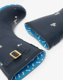 Joules Molly Mid Height Printed Wellies Navy Dogs 13 Joules Molly Mid Height Printed Wellies Navy Dogs -Equestrian Supplies Shop Joules Molly Mid Height Dog Printed Wellies Navy Dogs 4