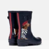Joules Molly Mid Height Printed Wellies Navy Sausage Dog 2 Joules Molly Mid Height Printed Wellies Navy Sausage Dog -Equestrian Supplies Shop Joules Molly Mid Height Printed Wellies Navy Sausage Dog 4