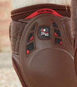 Premier Equine Kevlar Airtechnology Lite Fetlock Boots Brown -Equestrian Supplies Shop Kevlar Airtechnology Lite Fetlock Boot Brown 3