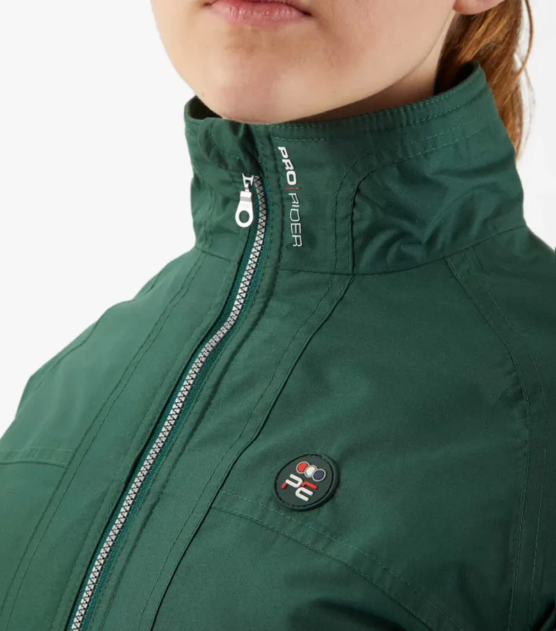 Premier Equine Junior Pro Rider Unisex Riding Jacket Green 6 Premier Equine Junior Pro Rider Unisex Riding Jacket Green - Image 4