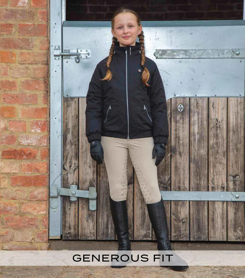 Premier Equine Junior Pro Rider Unisex Riding Jacket Black 4 Premier Equine Junior Pro Rider Unisex Riding Jacket Black - Image 2