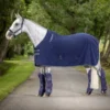 LeMieux Kudos Fleece Cooler Rug Navy -Equestrian Supplies Shop Kudos20Fleece20Navy