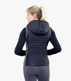Premier Equine Lamera Ladies Hybrid Technical Riding Gilet Black -Equestrian Supplies Shop Lamera Ladies Hybrid Technical Riding Gilet Black 2