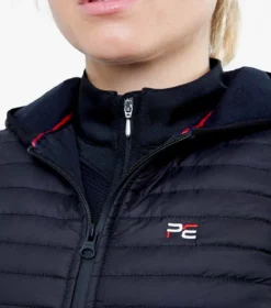 Premier Equine Lamera Ladies Hybrid Technical Riding Gilet Black -Equestrian Supplies Shop Lamera Ladies Hybrid Technical Riding Gilet Black 3