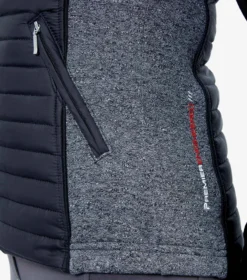 Premier Equine Lamera Ladies Hybrid Technical Riding Gilet Black -Equestrian Supplies Shop Lamera Ladies Hybrid Technical Riding Gilet Black 6