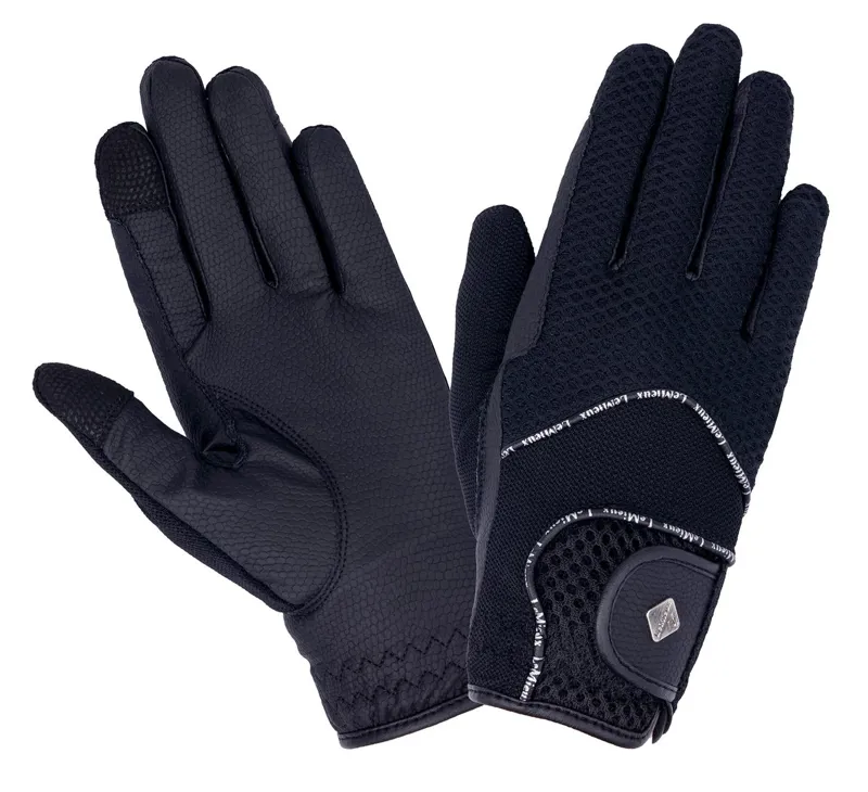 LeMieux 3D Mesh Riding Gloves Navy 3 LeMieux 3D Mesh Riding Gloves Navy