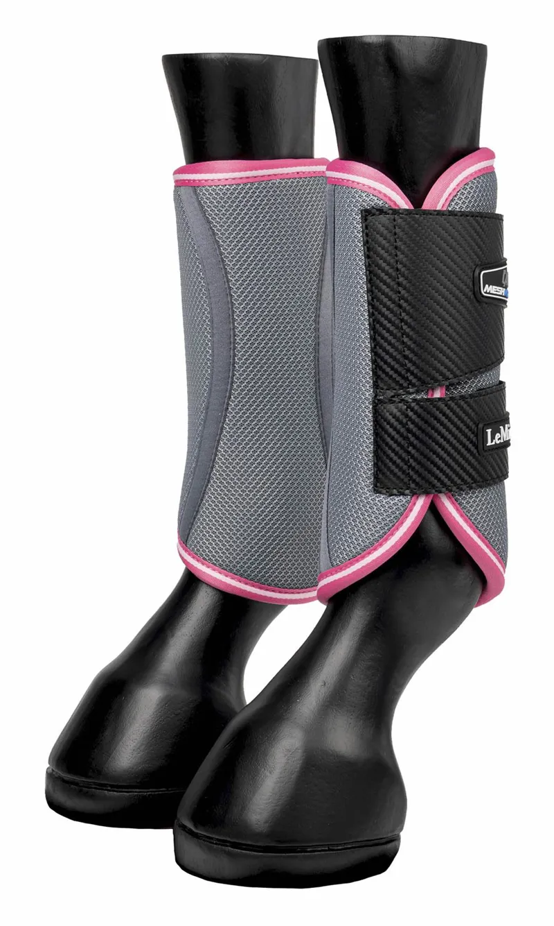LeMieux Carbon Mesh Wrap Boots Watermelon 3 LeMieux Carbon Mesh Wrap Boots Watermelon