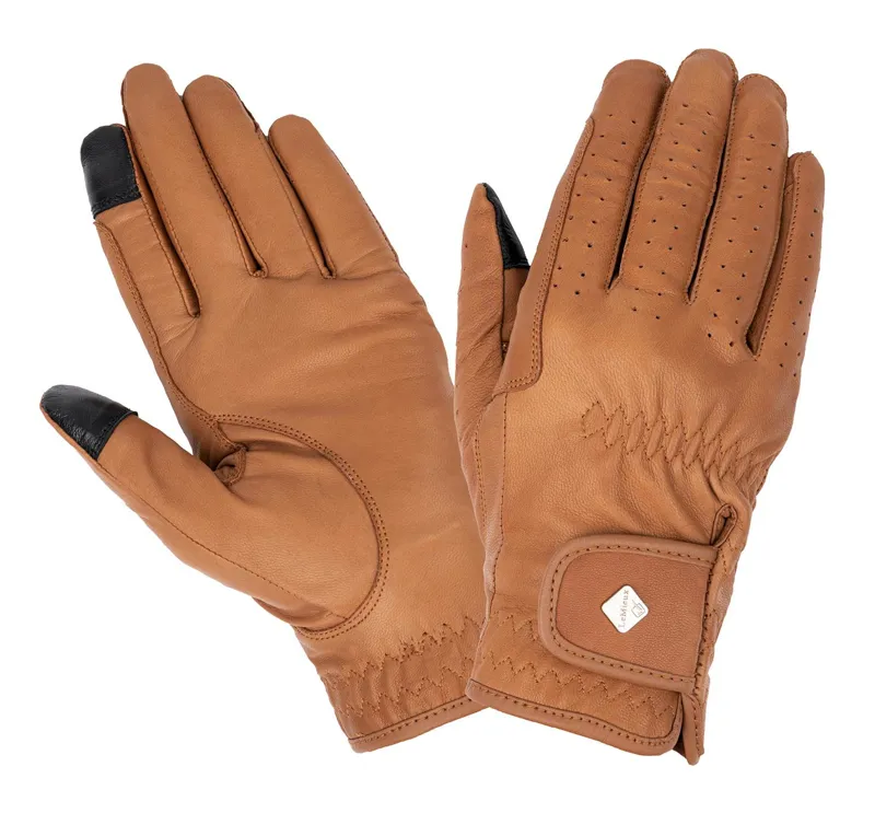 LeMieux Classic Leather Riding Gloves Tan 3 LeMieux Classic Leather Riding Gloves Tan