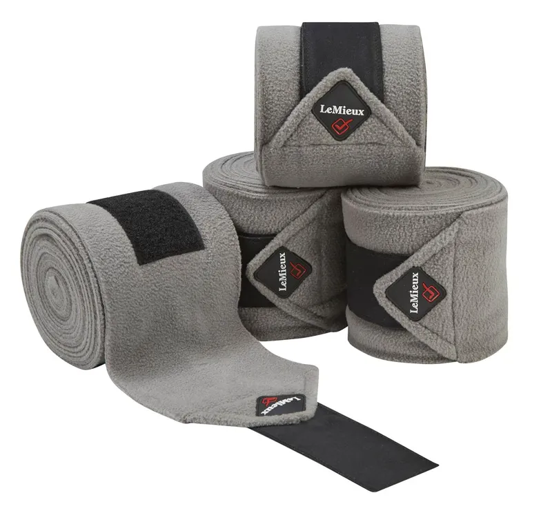 LeMieux Classic Polo Bandages Grey 3 LeMieux Classic Polo Bandages Grey